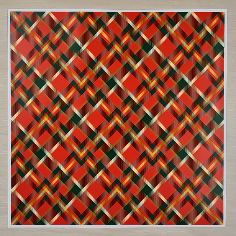 Specialty Vinyl - Christmas Tartan