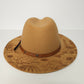 Engraved Felt Hat - Floral Desert